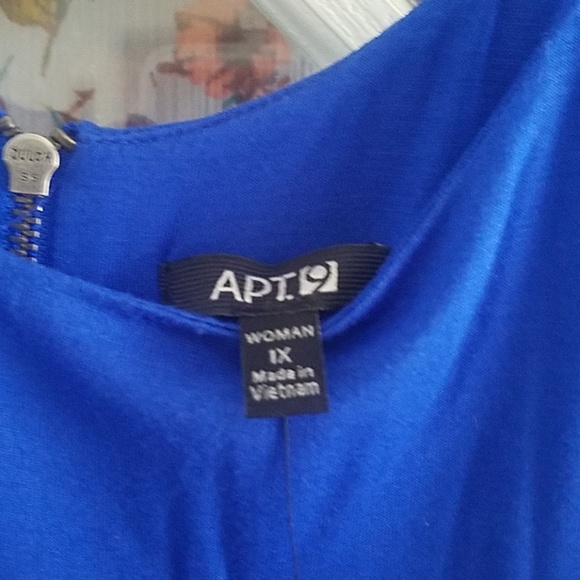 NWT APT 9 Zip Up Maxi Dress - Picture 2 of 8